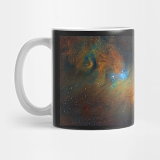 The Cone Nebula and the Christmas Tree Cluster Mug